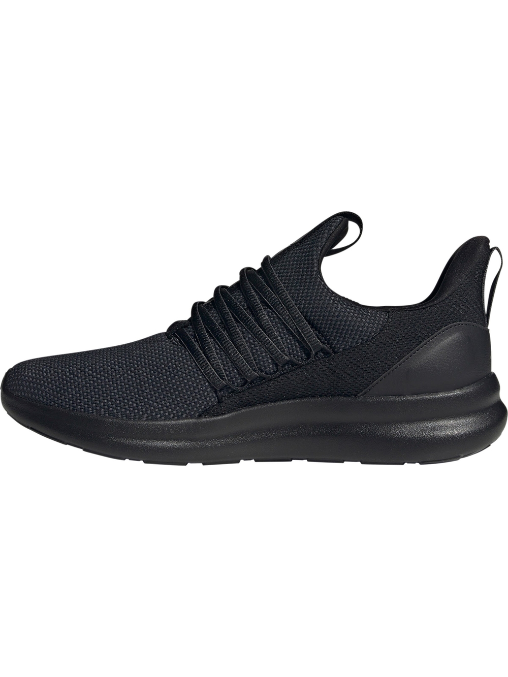 Adidas Lite Racer Adapt 7.0 Black Knit Slip-On Shoes Men's 10.5 - Picture 8 of 8